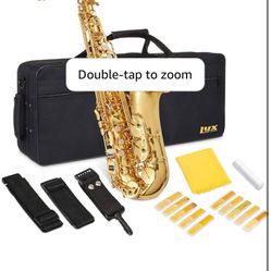 Saxophone with 11reeds,8 Pads cushions,case,carekit