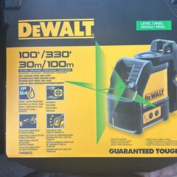 DEWALT Self-Leveling Green Cross Line Laser (DW088CG)