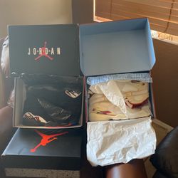2 Pairs Of Air Jordan’s 8 