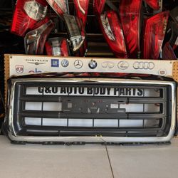 2014 2015 GMC Sierra Front Bumper Grille Grill Parrilla Original Used OEM