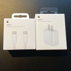USB-C POWER ADAPTER & CABLE CHARGER