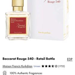 Baccarat Rouge 540