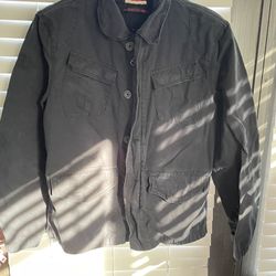Levi’s Women’s Black NonHooded Jacket - Pea Coat Inspired - Size Med - Weighty
