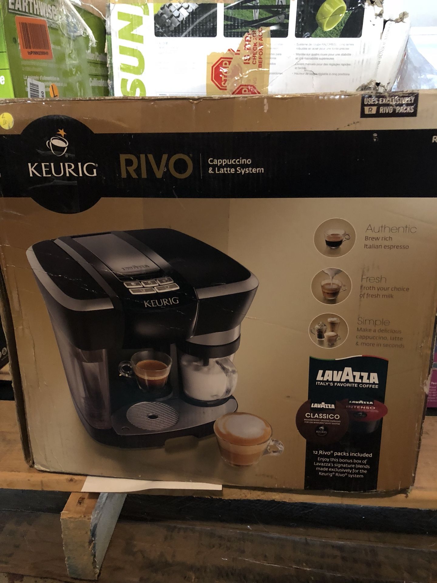 keurig rivo cappuccino and latte system