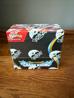 Pokemon Chaos Rising Booster Box - Sealed New
