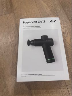 NEW Hyperice Hypervolt Go 2 Massage Gun – Black – Sealed Complete