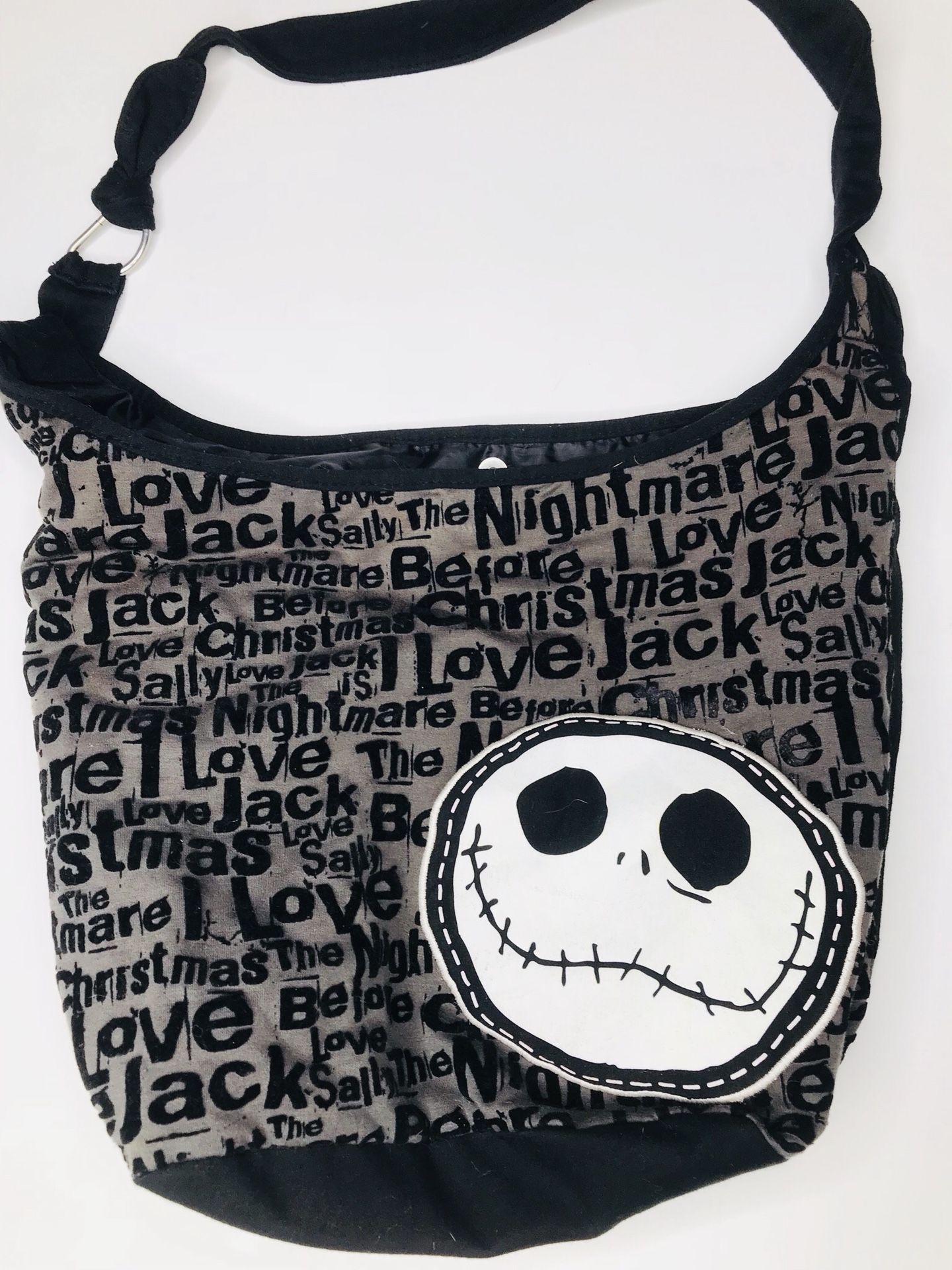 Nightmare before Christmas button Tote bag purse