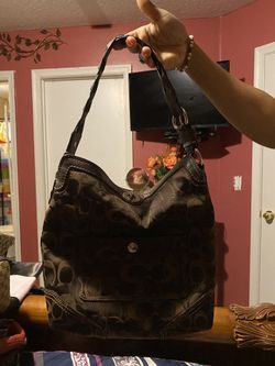 Brown coach purse 👜