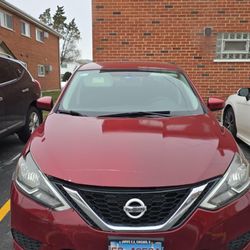 Red Nissan Sentra