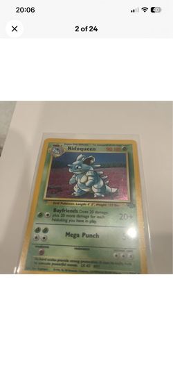 Pokémon Nidoqueen Jungle 7/64 Holo Unlimited Rare