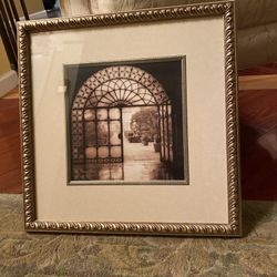Various Framed Pictures. Perfect Condition.  The Set Of Theee Italian Pictures  $35, The Cover Photo Is $10 And There Are Two Fall Leaf Pictures