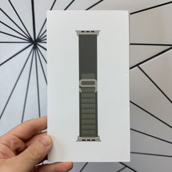 Apple Alpine Loop Band for Watch Ultra - Green, Small (49mm) New