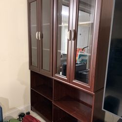 Bookshelf Storage Cabinet 
