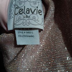 Celavie Long Sparkly Dress 
