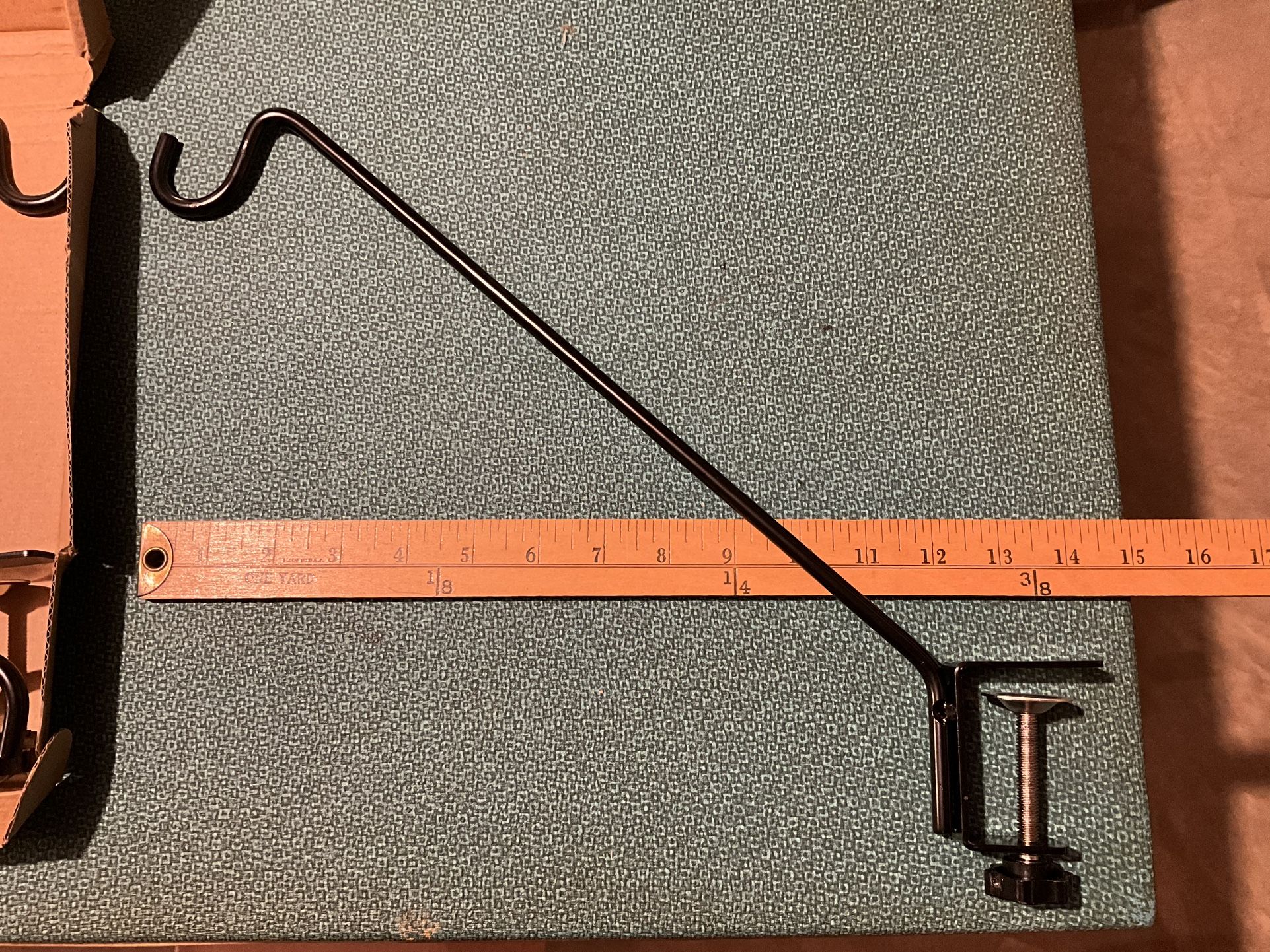 4 Pcs. Deck Rail Bird Feeder/planter Hangers