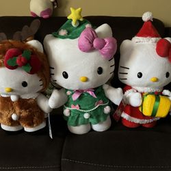 Hello Kitty Plushies & Greeter 