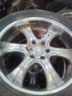 Chrome rims