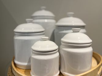 Vintage Mid-90s Certified International Canisters – French Country & Farmhouse Chic!