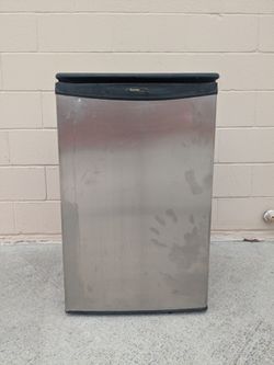 Danby Mini Fridge Stainless Steel