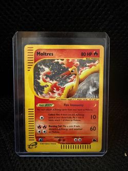 2003 Pokemon Skyridge Moltres H20/H32 Holo Rare E-Reader Vintage WOTC
