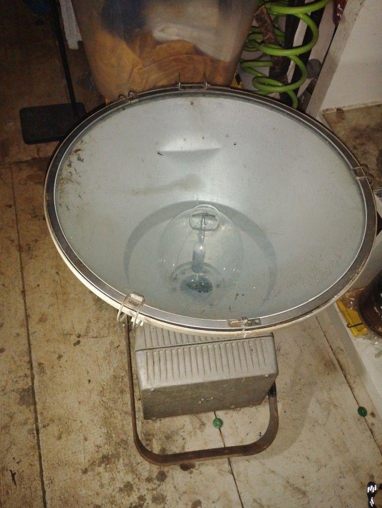 Large Antique Humble Spot Light