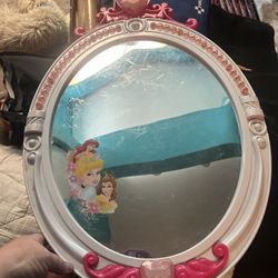 Girls Light Up Princess Mirror