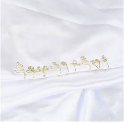 African Non Piercing Fake Nose Rings Hoop Ear Cuff Clip on Handmade Piercing