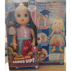 Baby Alive Princess Ellie Grows Up 