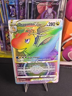 Dragonite VSTAR Rainbow 🌈 Rare (NM)
