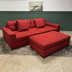 American Signature Sofa & Ottoman