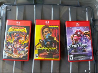 Nintendo Switch game boxes only