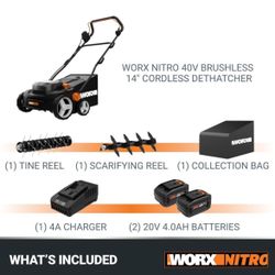 Worx Nitro 40V Cordless 14" 