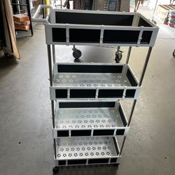 4 Tier Rolling Storage Cart 