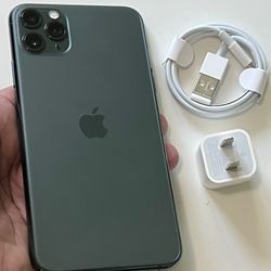 iPhone 11 Pro Max  , Factory Unlocked,  Excellent Condition Like New 