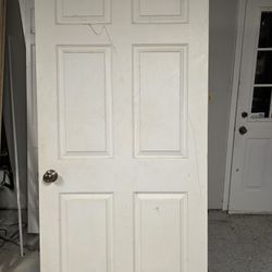 36x80 Hollow 6 panel Door