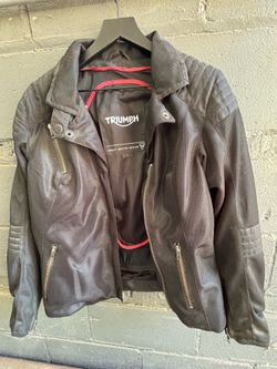 Triumph Motorcycle Jacket - Women’s Large