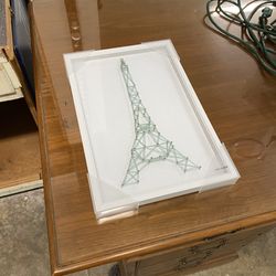 Artistic hanging Eiffel Tower