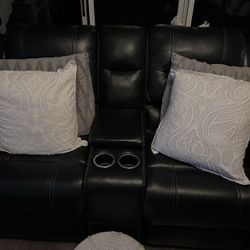 Leather Couch And Loveseat