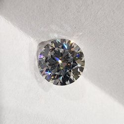 Loose 1ct Moissanite Loose Stone (more brilliance than a diamond) Hearts And Arrows 