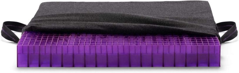 Purple Double Seat Cushion | Pressure Reducing Grid Ultimate Comfort#1788EUP2