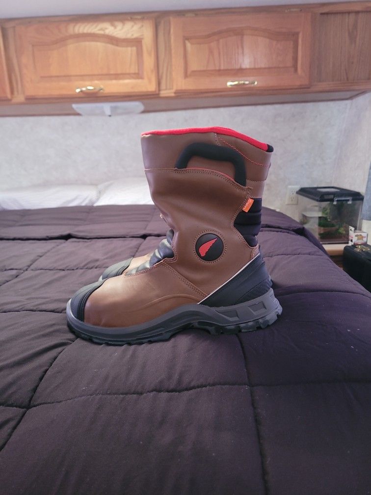 Red Wings Steel Toe Work Boots 