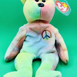 Ty Beanie Babies | Peace the bear | Original With Tag | 1996