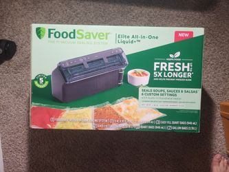 FoodSaver Elite All-in-One Liquid+ VS5910