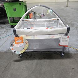 Baby Trend
Baby Trend Play Suite 3-in-1 Quick-Fold Playard with Baby Gym - Quartz