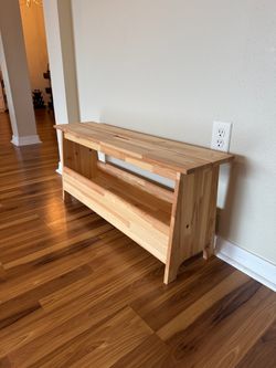 IKEA PERJOHAN Storage Bench - Solid Pine