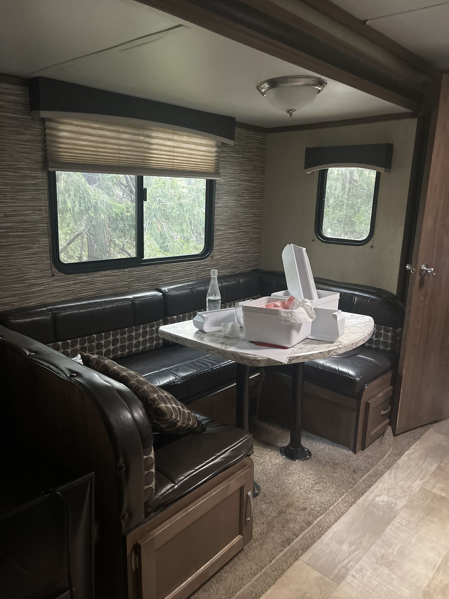 trailer booth and table for sale