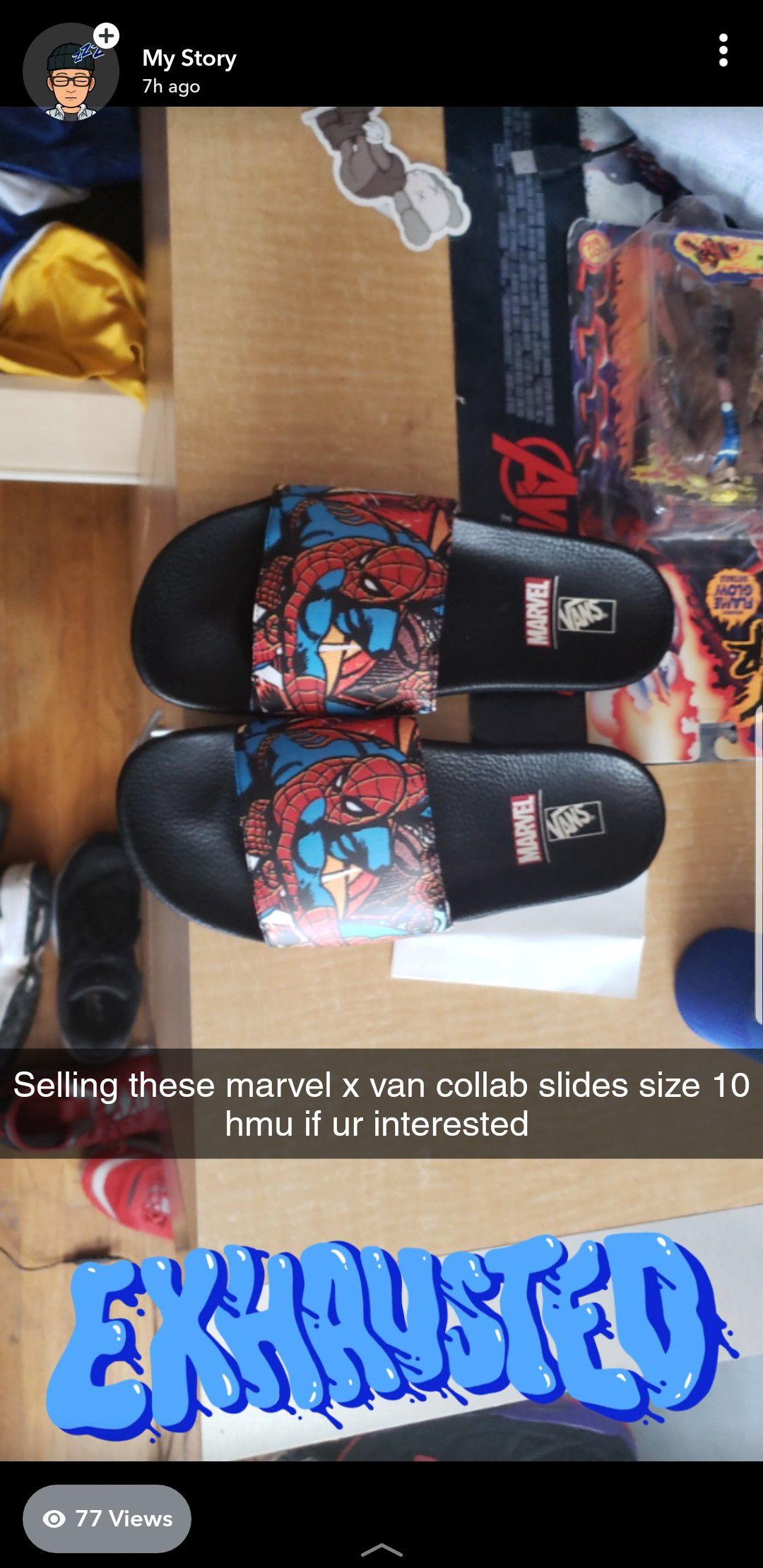 Marvel x Van Spiderman Slides