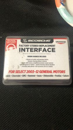 Factory Stereo Replacement Interface