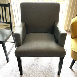1 Grey Chair Cushion Chair