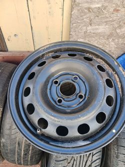 Set 4 rims steelies 4x100